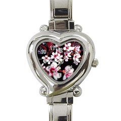 Morning Sunrise 2 Heart Italian Charm Watch by dawnsiegler