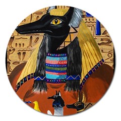 Anubis Magnet 5  (round)