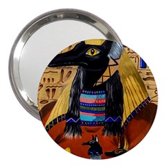 Anubis 3  Handbag Mirrors by dawnsiegler