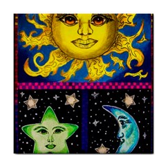 Celestial Skies Tile Coasters by dawnsiegler