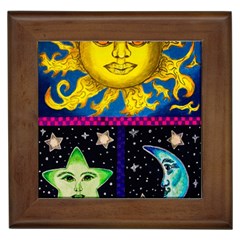 Celestial Skies Framed Tiles by dawnsiegler