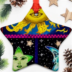 Celestial Skies Ornament (star) by dawnsiegler