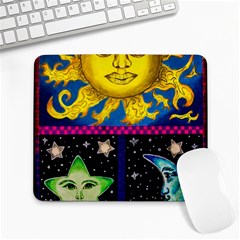 Celestial Skies Large Mousepads by dawnsiegler