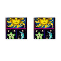 Celestial Skies Cufflinks (square) by dawnsiegler