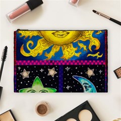 Celestial Skies Cosmetic Bag (large)  by dawnsiegler