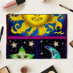 Celestial Skies Cosmetic Bag (xl) by dawnsiegler