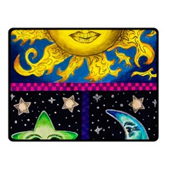 Celestial Skies Fleece Blanket (small) by dawnsiegler