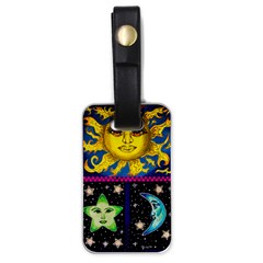 Celestial Skies Luggage Tags (one Side)  by dawnsiegler