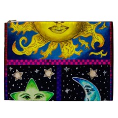 Celestial Skies Cosmetic Bag (xxl)  by dawnsiegler