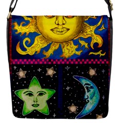 Celestial Skies Flap Messenger Bag (s) by dawnsiegler