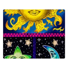 Celestial Skies Double Sided Flano Blanket (large) 