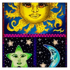 Celestial Skies Large Satin Scarf (square) by dawnsiegler