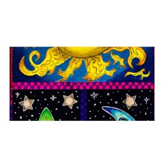 Celestial Skies Satin Wrap by dawnsiegler