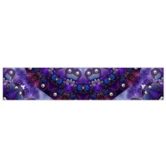 Pearls On Lavender Flano Scarf (Small)