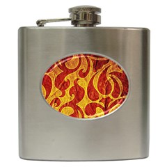 Abstract Pattern Hip Flask (6 oz)