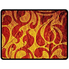 Abstract Pattern Fleece Blanket (Large) 