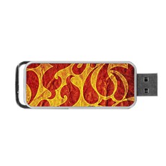 Abstract Pattern Portable USB Flash (One Side)