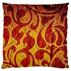 Abstract Pattern Standard Flano Cushion Case (One Side)