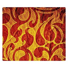 Abstract Pattern Double Sided Flano Blanket (Small) 