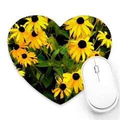 Walking Through Sunshine Heart Mousepads by dawnsiegler