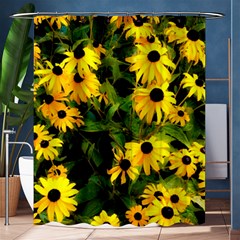 Walking Through Sunshine Shower Curtain 60  X 72  (medium)  by dawnsiegler