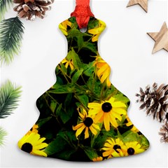 Walking Through Sunshine Christmas Tree Ornament (two Sides) by dawnsiegler