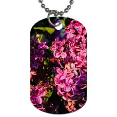 Lilacs Dog Tag (one Side) by dawnsiegler