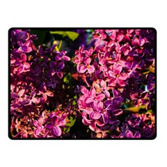 Lilacs Fleece Blanket (small)