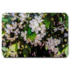 Tree Blossoms Large Doormat  by dawnsiegler