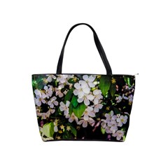 Tree Blossoms Shoulder Handbags by dawnsiegler