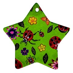 Lucky Ladies Ornament (star) by dawnsiegler