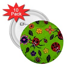 Lucky Ladies 2 25  Buttons (10 Pack)  by dawnsiegler