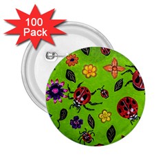 Lucky Ladies 2.25  Buttons (100 pack) 