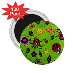 Lucky Ladies 2 25  Magnets (100 Pack)  by dawnsiegler