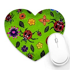 Lucky Ladies Heart Mousepads by dawnsiegler