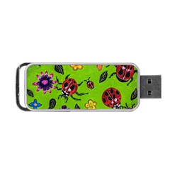 Lucky Ladies Portable Usb Flash (one Side) by dawnsiegler