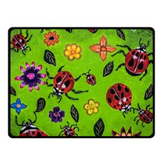 Lucky Ladies Double Sided Fleece Blanket (small)  by dawnsiegler