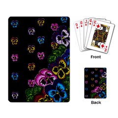 Floral Rhapsody Pt 1 Playing Card by dawnsiegler