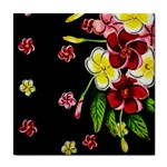 Floral Rhapsody Pt 2 Tile Coasters Front