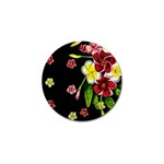 Floral Rhapsody Pt 2 Golf Ball Marker Front