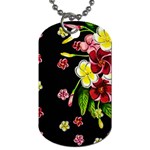 Floral Rhapsody Pt 2 Dog Tag (Two Sides) Front