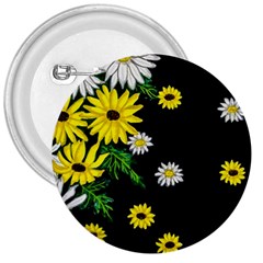 Floral Rhapsody Pt 3 3  Buttons by dawnsiegler