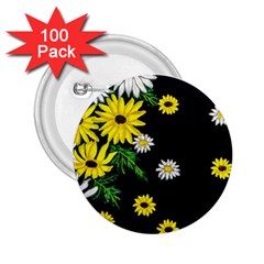 Floral Rhapsody Pt 3 2 25  Buttons (100 Pack)  by dawnsiegler