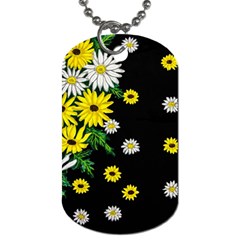 Floral Rhapsody Pt 3 Dog Tag (two Sides) by dawnsiegler