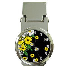 Floral Rhapsody Pt 3 Money Clip Watches by dawnsiegler