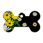 Floral Rhapsody Pt 3 Dog Tag Bone (Two Sides) Front