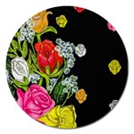 Floral Rhapsody Pt 4 Magnet 5  (Round) Front