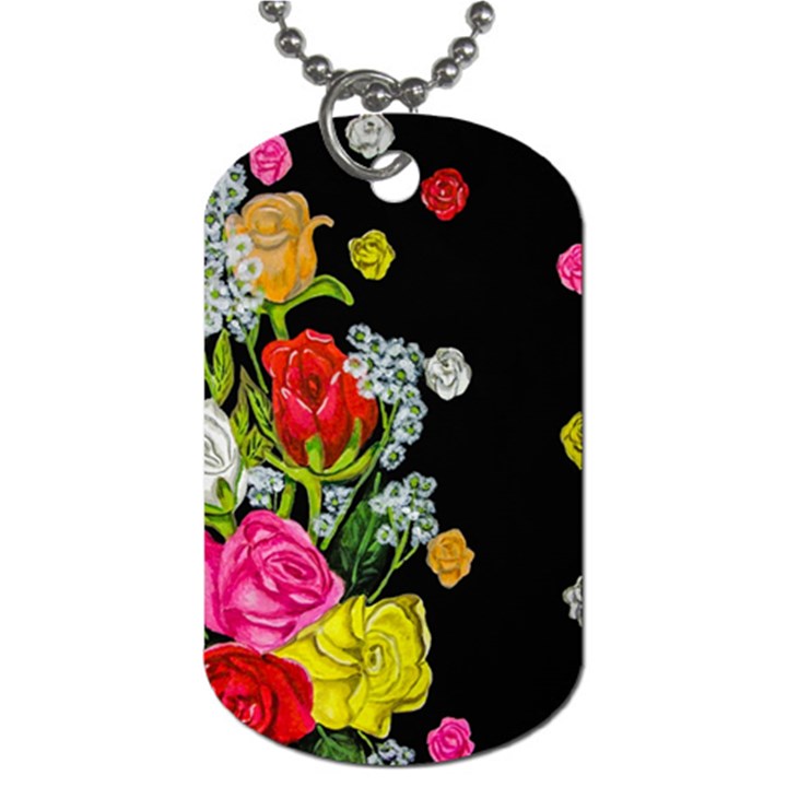 Floral Rhapsody Pt 4 Dog Tag (One Side)