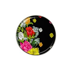 Floral Rhapsody Pt 4 Hat Clip Ball Marker (4 Pack) by dawnsiegler