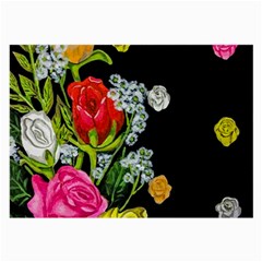 Floral Rhapsody Pt 4 Large Glasses Cloth (2-side) by dawnsiegler